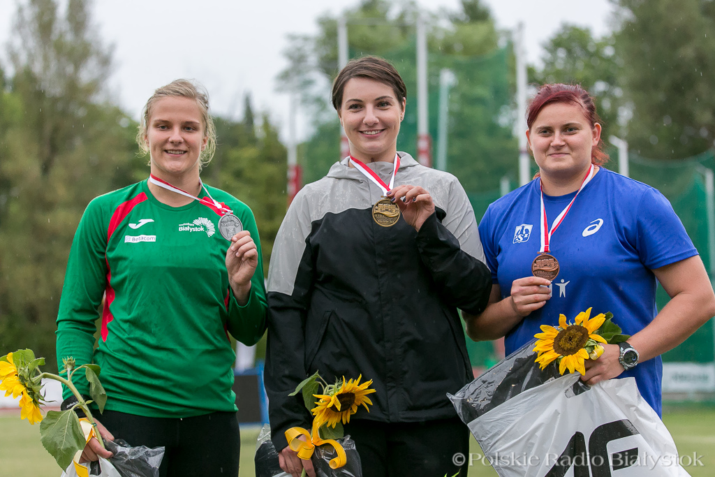 Klaudia Kardasz ze srebrnym medalem na Mistrzostwach Polski w Lekkoatletyce w Białymstoku [zdjęcia, wideo]