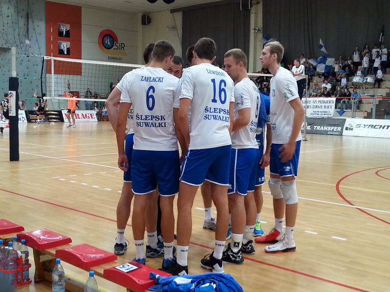 Siatkówka:  Ślepsk Suwałki - KPS Siedlce 3:0