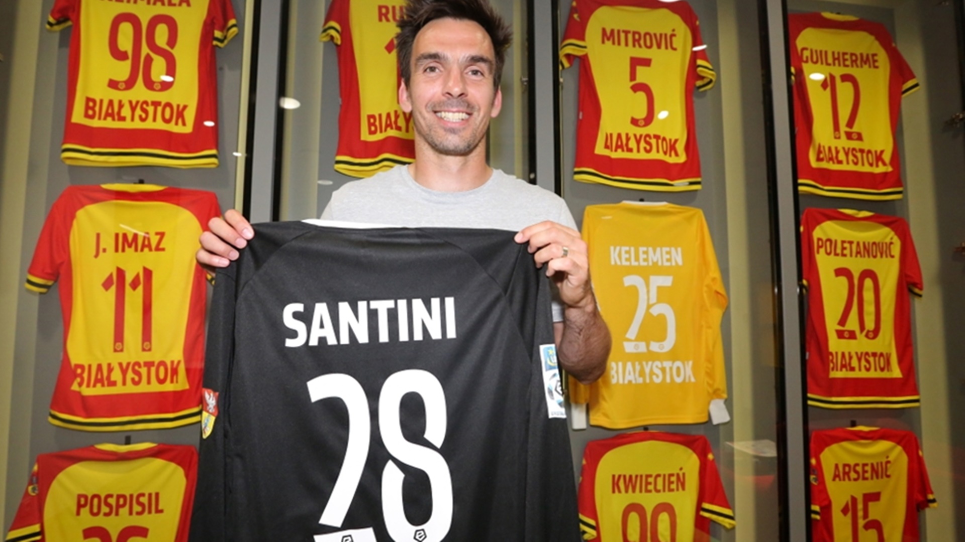 Jagiellonia Białystok ma nowego bramkarza - jest nim Krsevan Santini