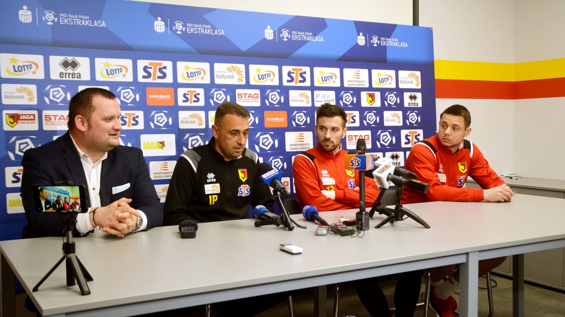 Iwajło Petew: chcę w meczu z Koroną zobaczyć inną twarz Jagiellonii [zdjęcia, wideo]