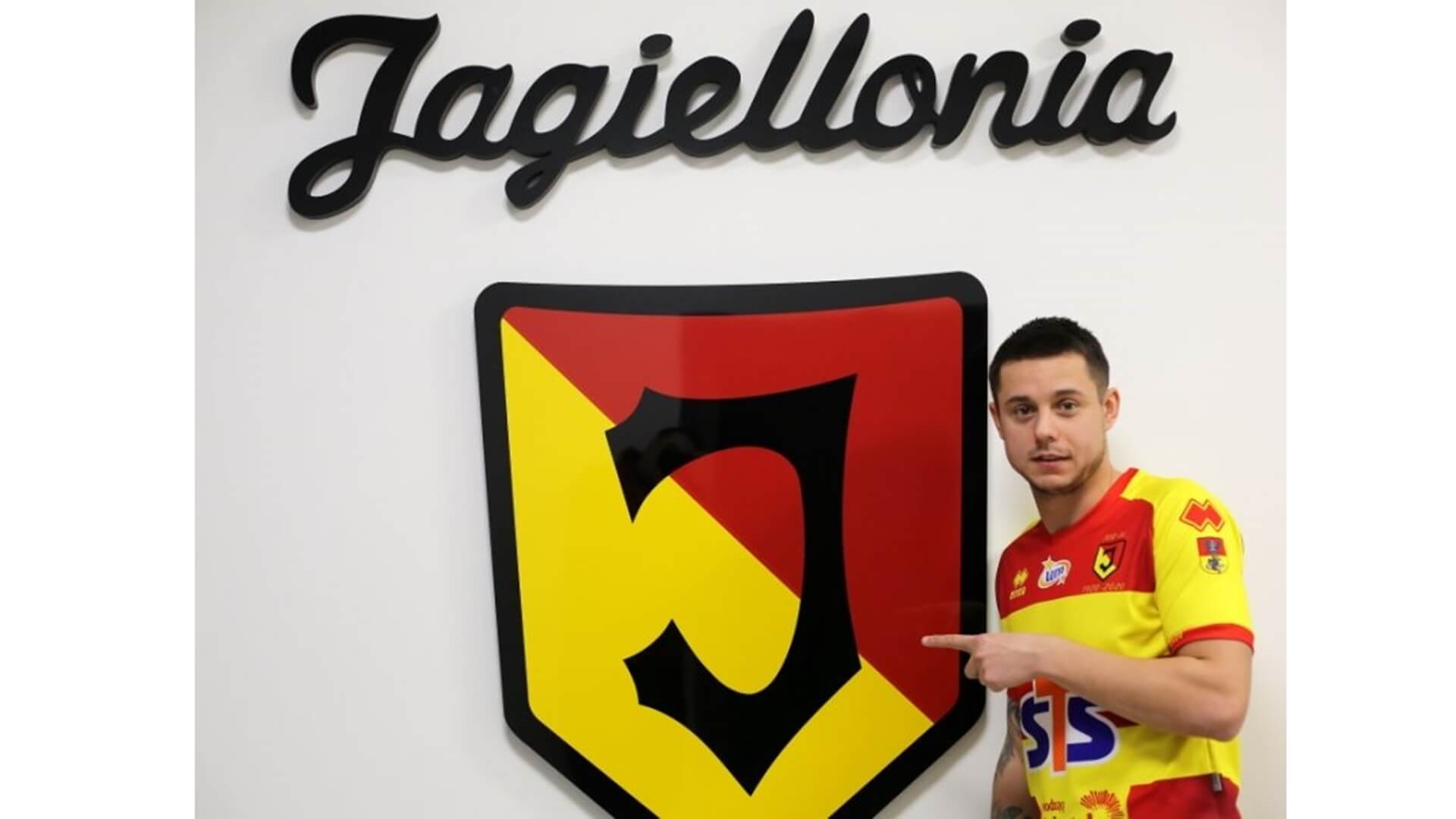 Szósty transfer Jagi w zimowym okienku - Ariel Borysiuk w barwach żółto-czerwonych