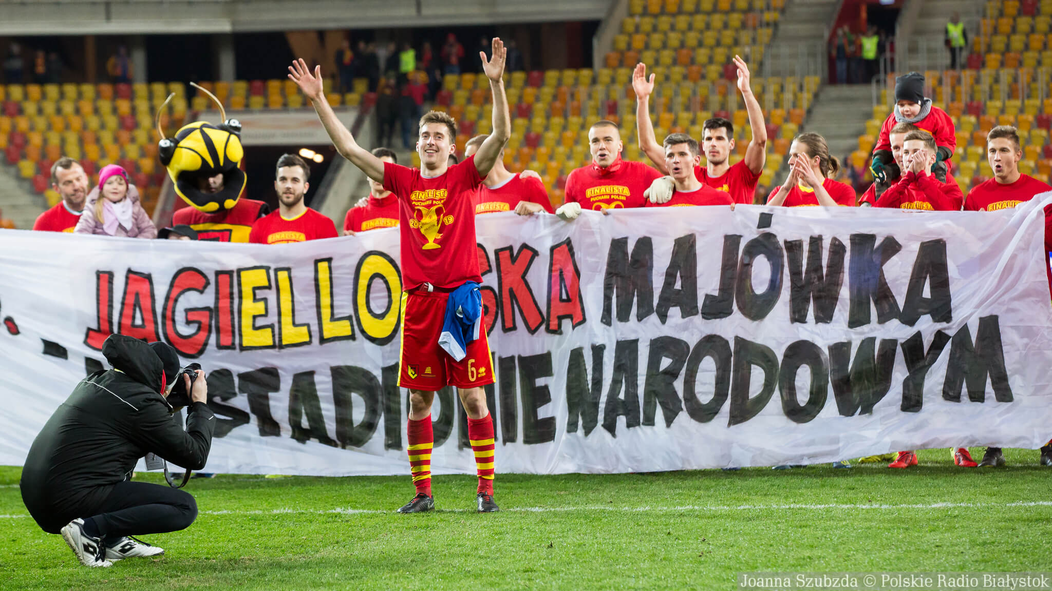 Jagiellonia zagra w finale Pucharu Polski z Lechią Gdańsk