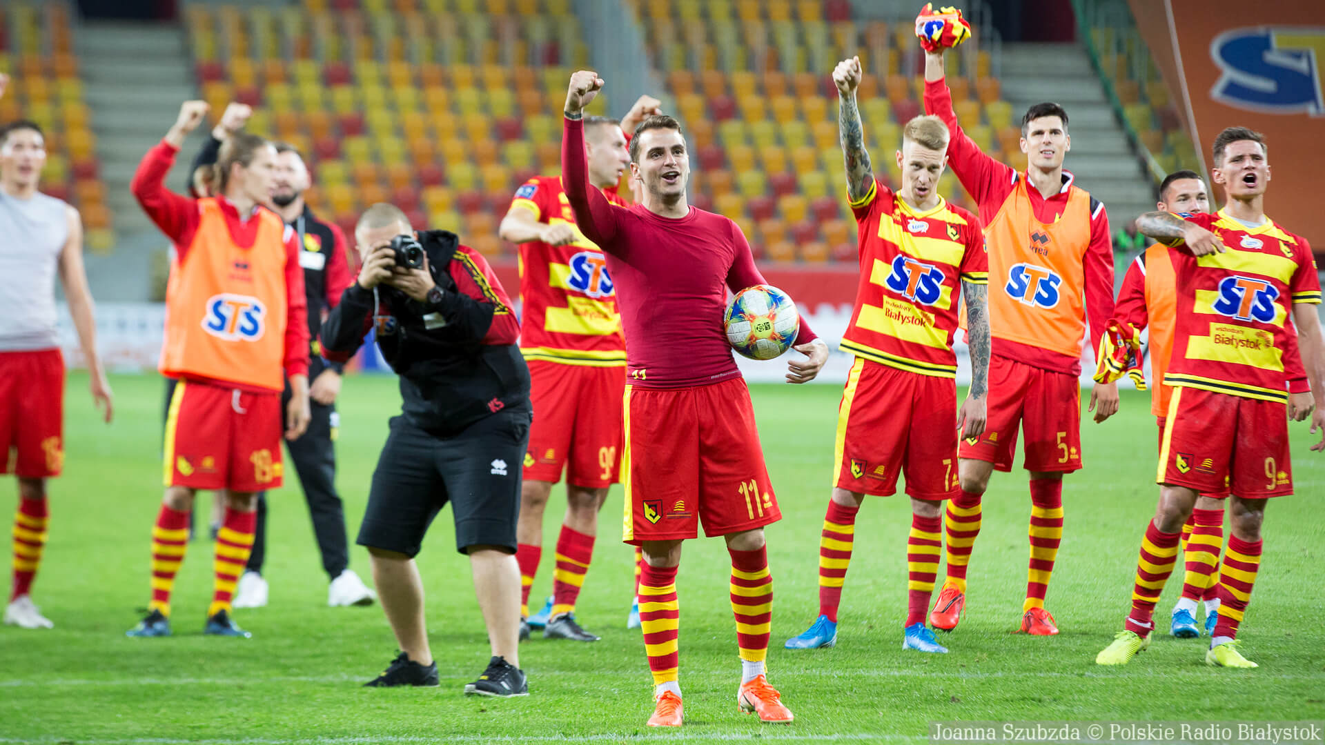 Dublet Jesusa Imaza - Jagiellonia wygrała mecz sparingowy z Dynamo Brześć