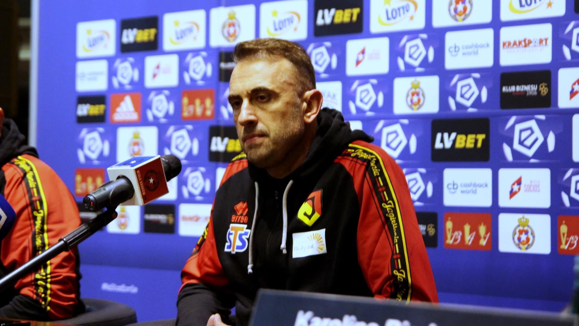 Petew: przepraszam naszych kibiców, że musieli to oglądać [wideo]