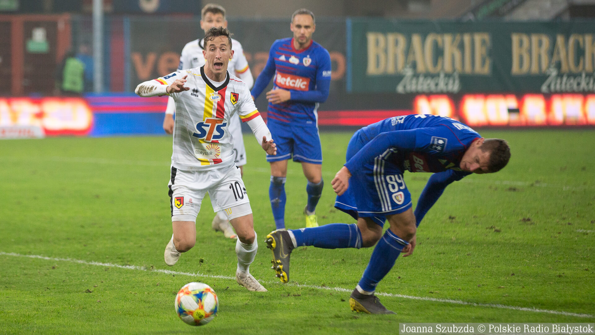 Jagiellonia przegrała w Gliwicach - to druga z rzędu porażka zespołu na wyjeździe [zdjęcia, wideo]