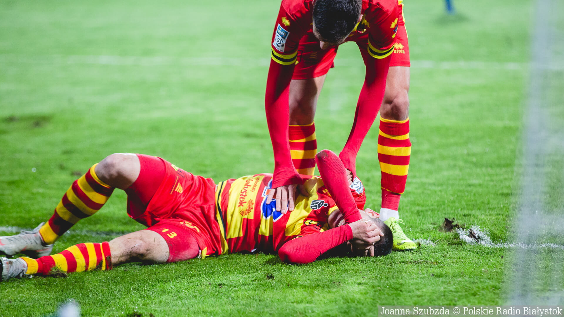 Piłkarze Jagi wybiegną na rozgrzewkę w koszulkach dedykowanych Mile Savkoviciowi