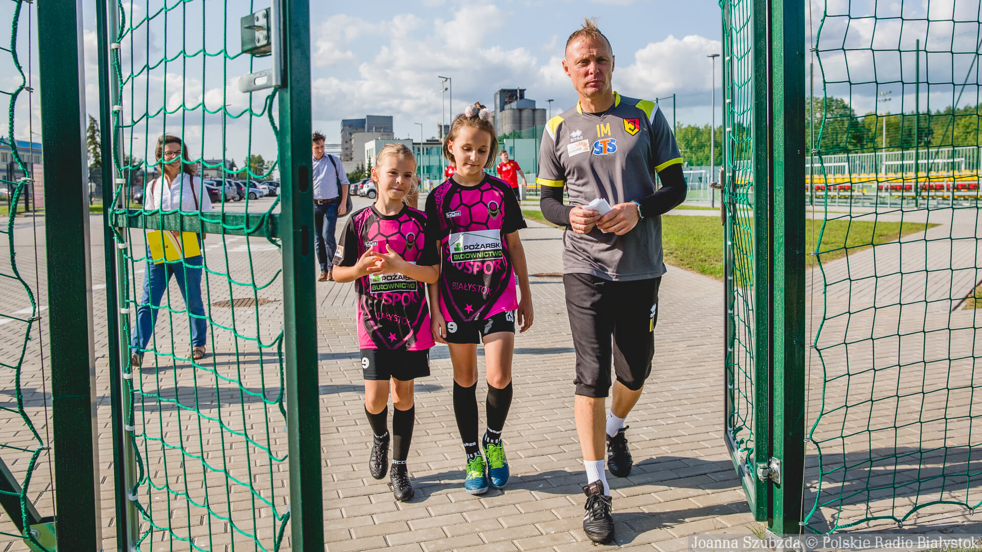 10-letnie dziewczynki trenowały wspólnie z zawodnikami Jagiellonii Białystok [zdjęcia, wideo]