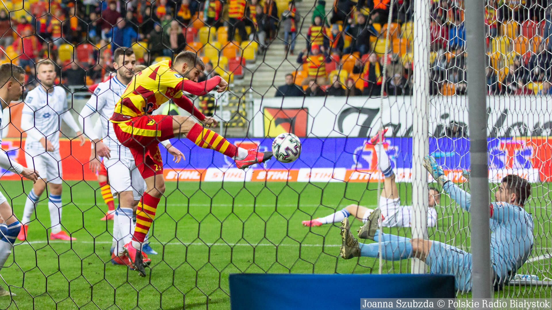 Jagiellonia Białystok wciąż bez ligowej wygranej w tym roku [zdjęcia]