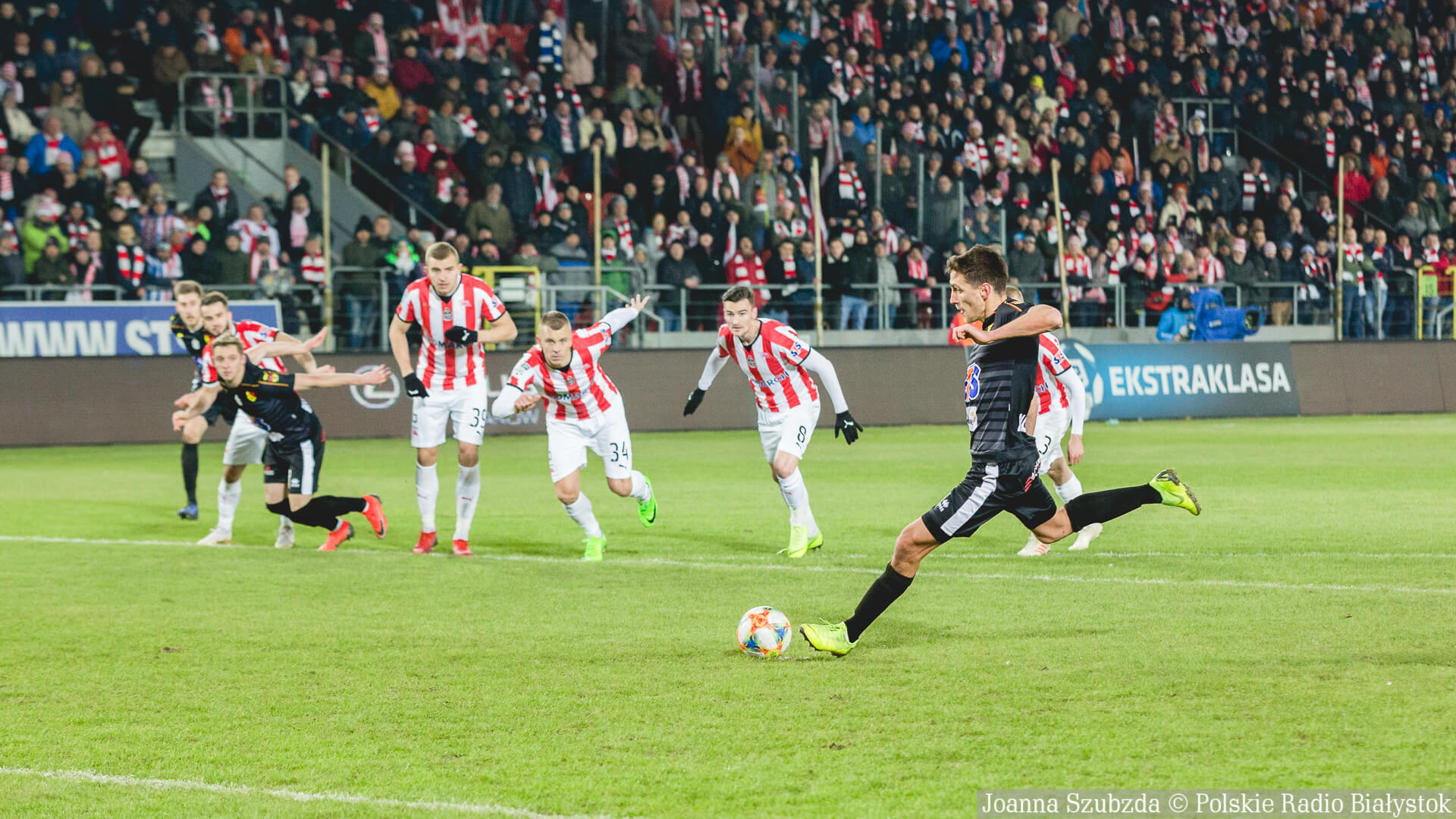 Jagiellonia nie strzela karnego i przegrywa mecz z Cracovią