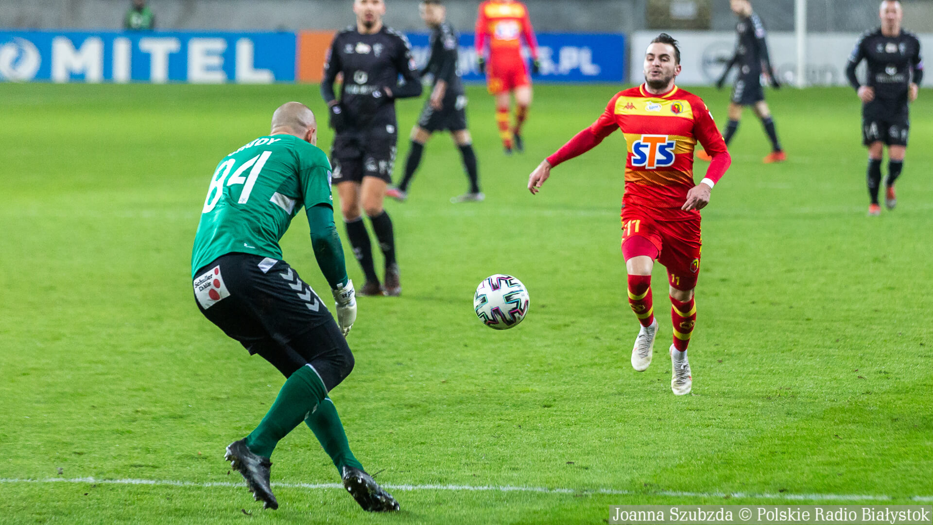 Jesus Imaz zapewnia zwycięstwo Jagiellonii Białystok [zdjęcia]