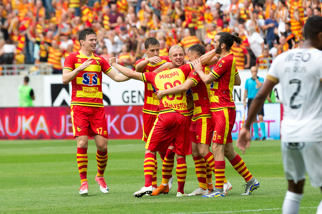 Zwycięski remis - Jagiellonia Białystok awansowała do III rundy eliminacji Ligi Europy