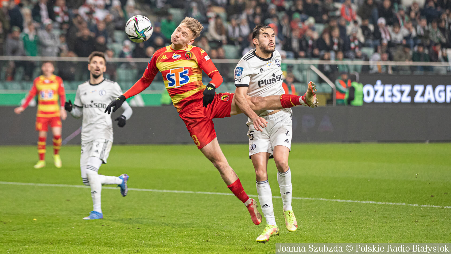 Legia przerywa fatalną serię porażek w meczu z Jagiellonią Białystok [zdjęcia]