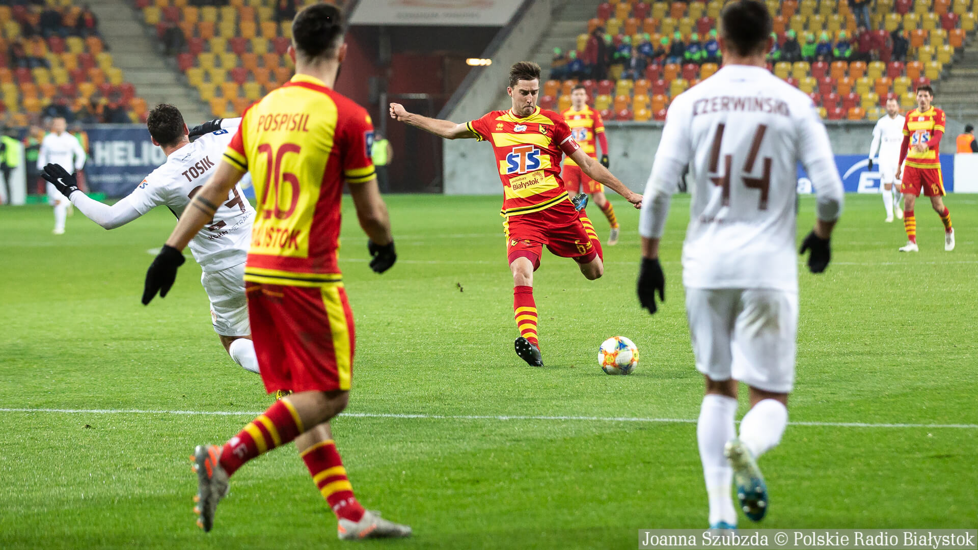 Piłkarze Jagiellonii przegrali kolejny mecz – tym razem z Zagłębiem Lubin [zdjęcia, wideo]