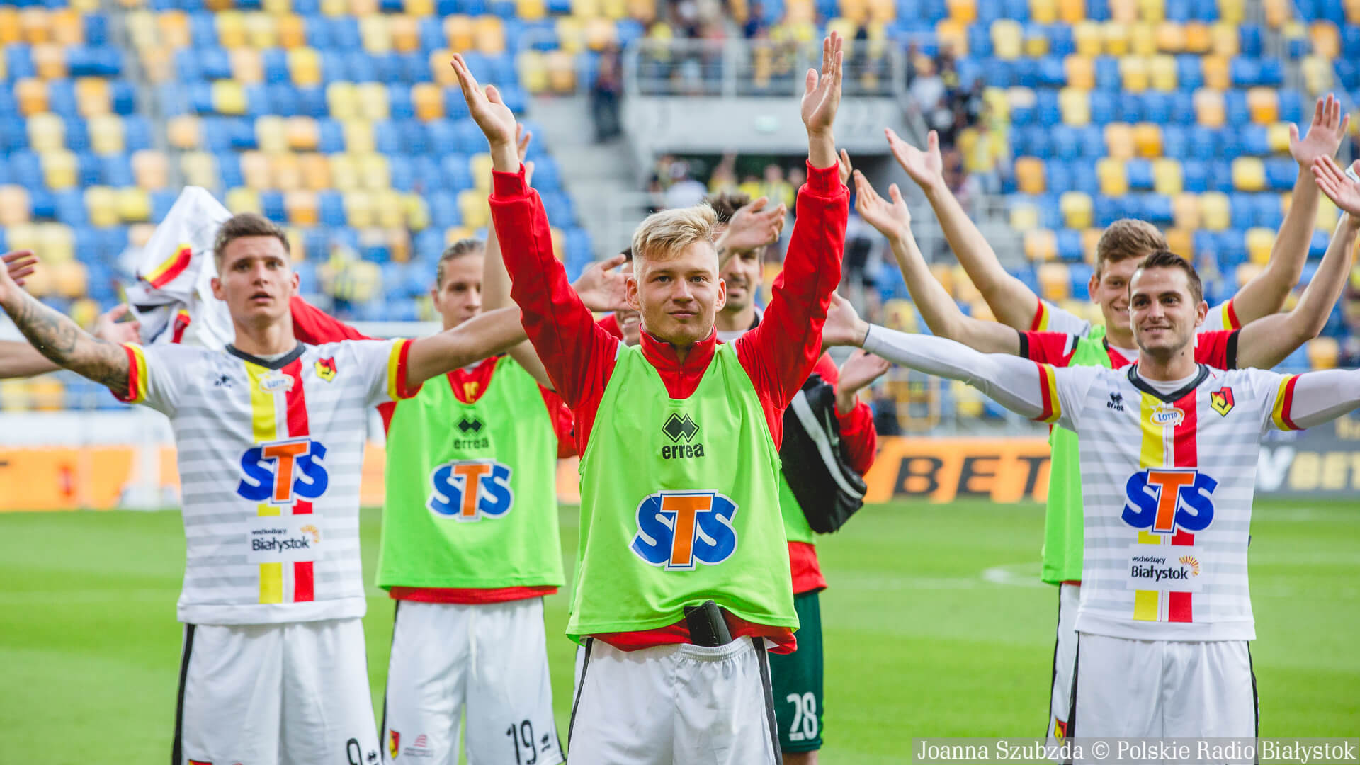 Jagiellonia wygrała nad morzem i została liderem ekstraklasy [zdjęcia]
