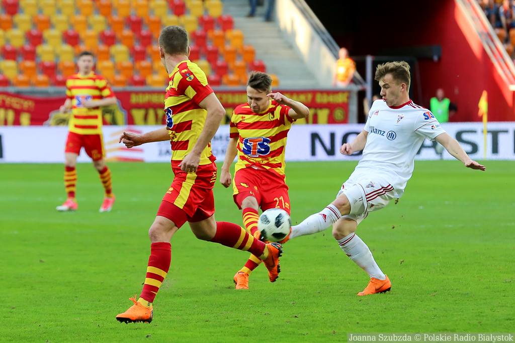 Jagiellonia przegrała trzeci mecz z rzędu - tym razem z Górnikiem Zabrze [zdjęcia]