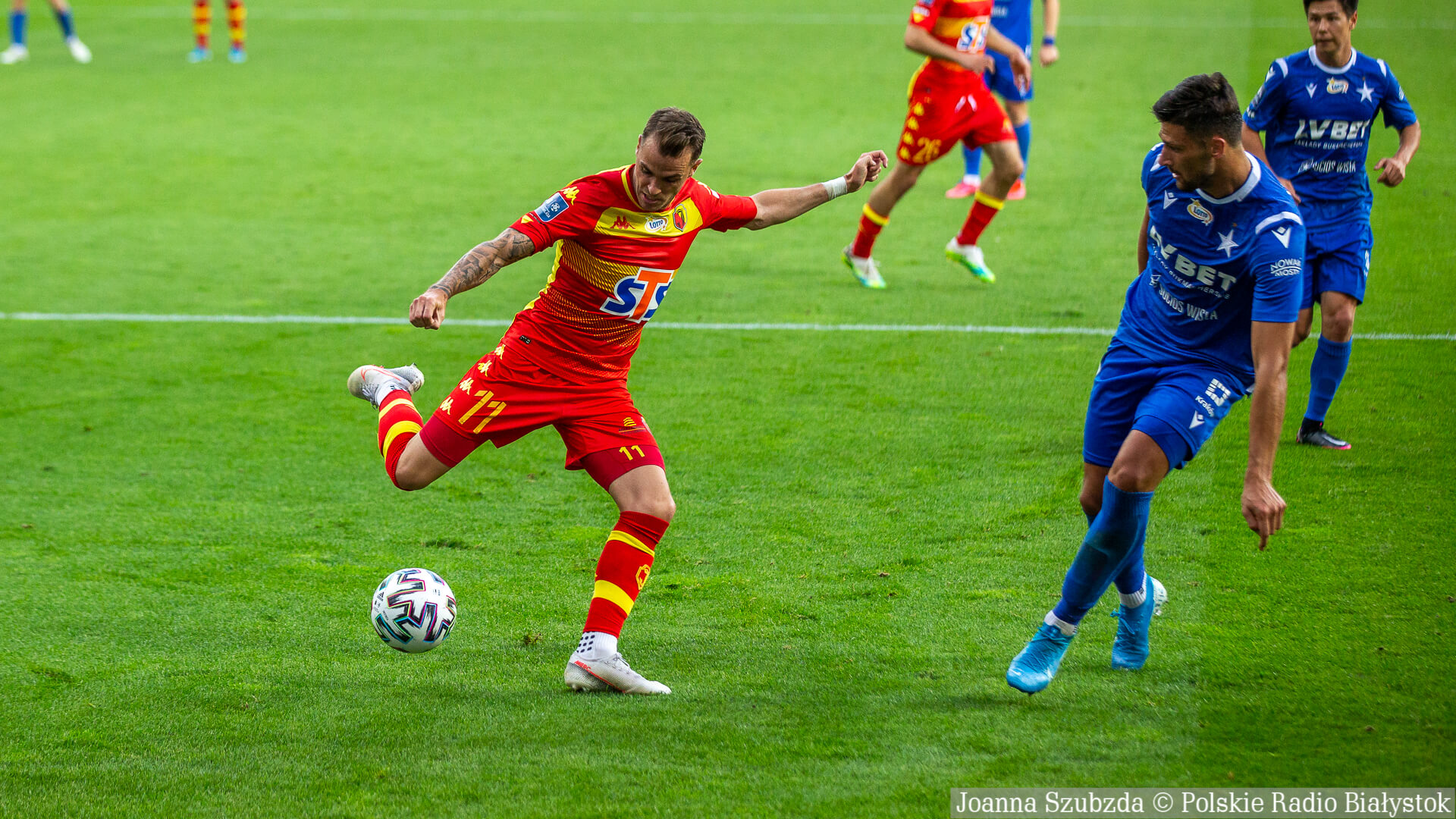 Jagiellonia Białystok zagra z Wisłą Kraków 20 listopada