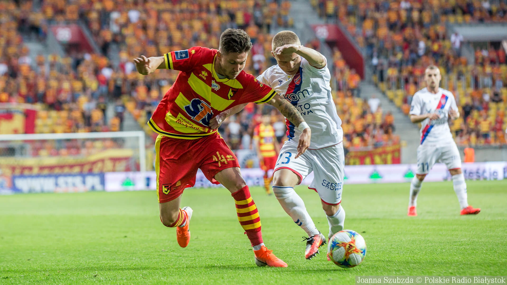 Skrzydłowy Jagiellonii wybrany do najlepszej "jedenastki" 4. kolejki Ekstraklasy