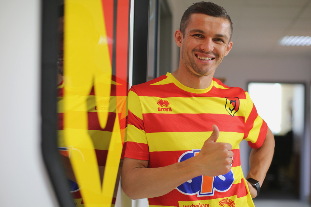 Król strzelców 1. ligi Mateusz Machaj w Jagiellonii Białystok