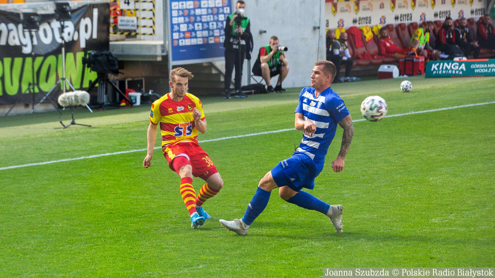 Obrońca Jagiellonii w najlepszej "jedenastce" 3. kolejki PKO Ekstraklasy [skrót meczu]