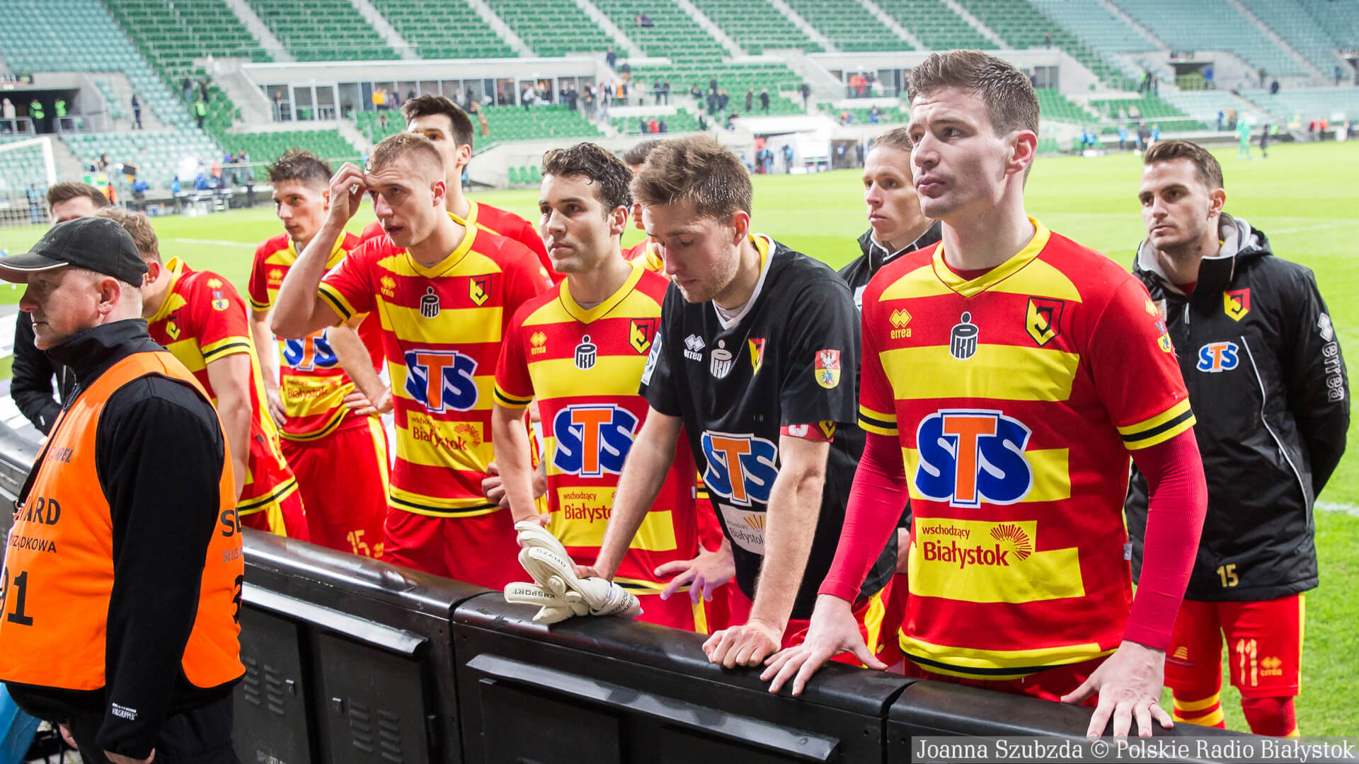 Jagiellonia Białystok przegrywa we Wrocławiu [zdjęcia]