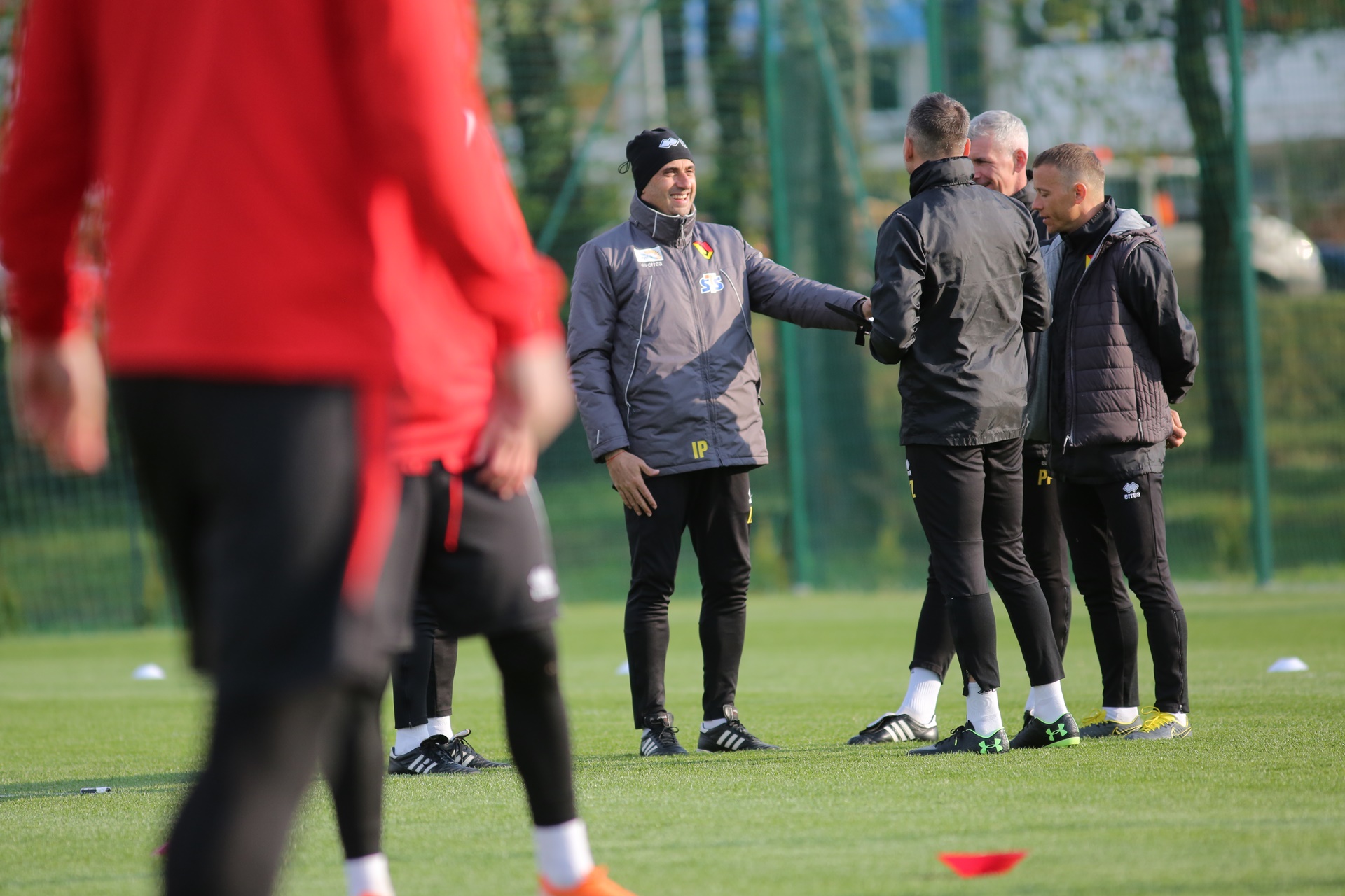 Trener Jagiellonii Białystok: skupiamy się na pierwszym meczu [zdjęcia, wideo]