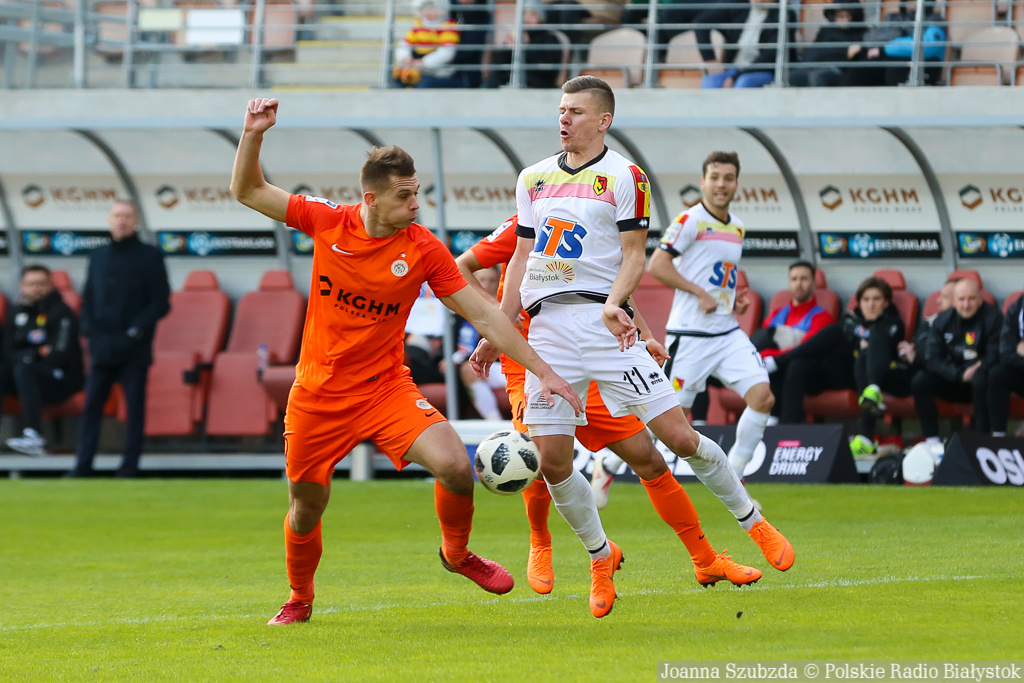 Jagiellonia przegrała mecz z Zagłębiem Lubin [zdjęcia, wideo]