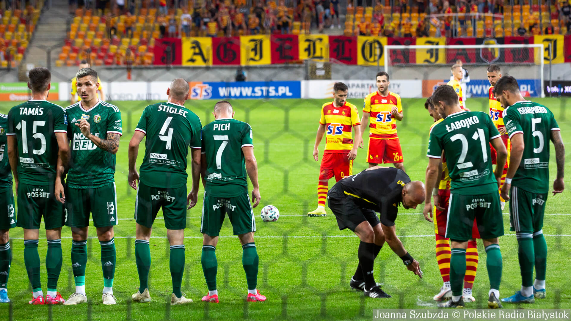 Jagiellonia Białystok zagra ze Śląskiem Wrocław podczas świąt wielkanocnych