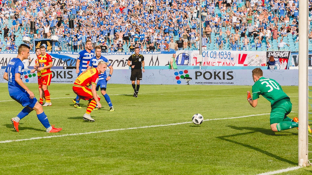 Komisja Ligi Ekstraklasy nie zajmie się zachowaniem Dominika Furmana w czasie meczu Jagiellonii Białystok z Wisłą Płock