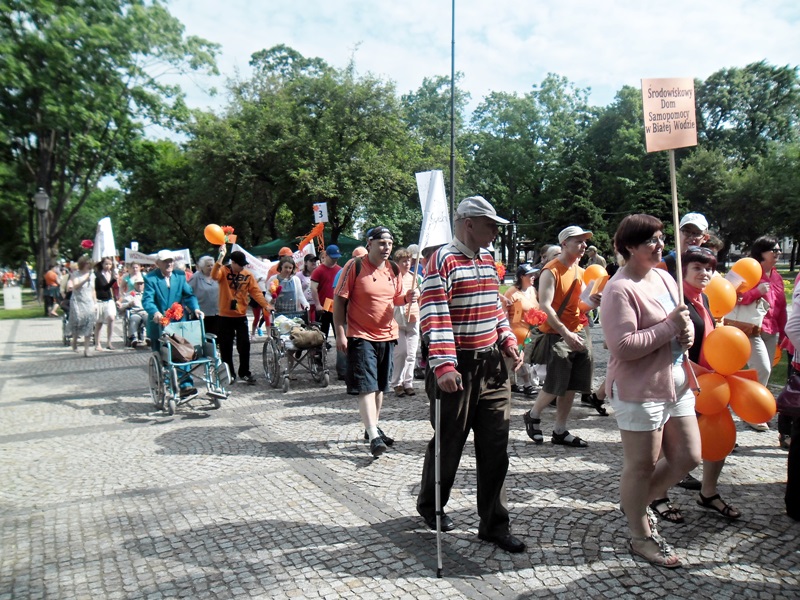 Suwałki:  Marsz Godności osób niepełnosprawnych