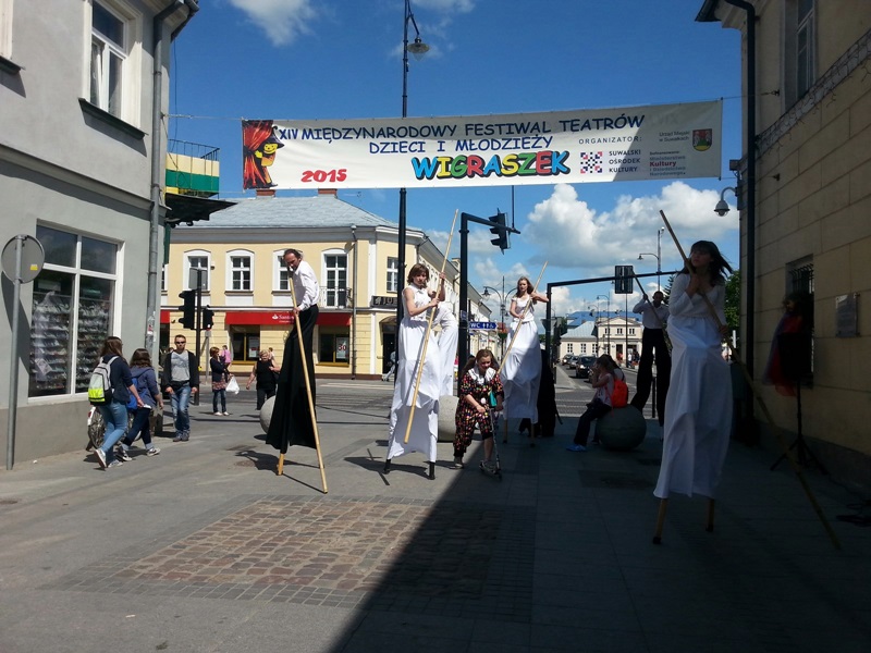 Suwałki:  Festiwal teatrów "Wigraszek"