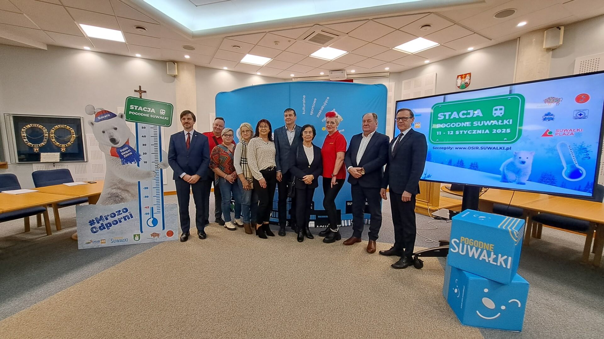 Zimowe atrakcje na polskim biegunie zimna. Rusza "Stacja Pogodne Suwałki"