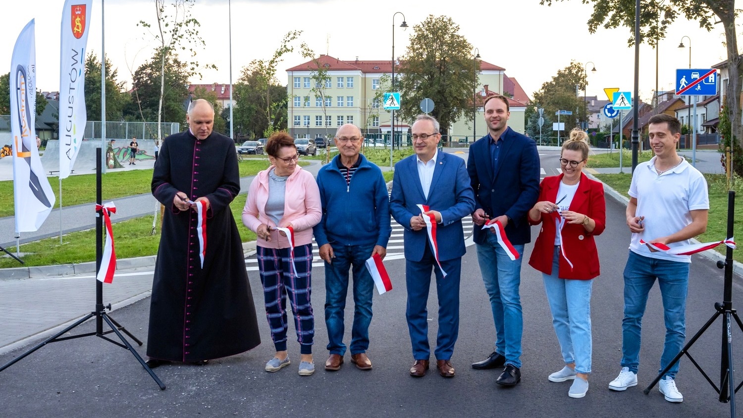 Dwie augustowskie ulice oficjalnie otwarte po przebudowie