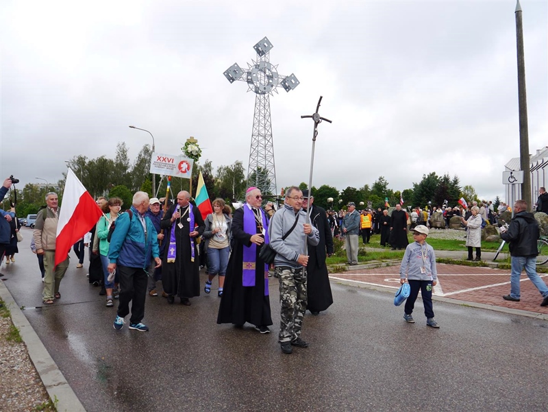 Wyruszyła 28. pielgrzymka z Suwałk do Wilna