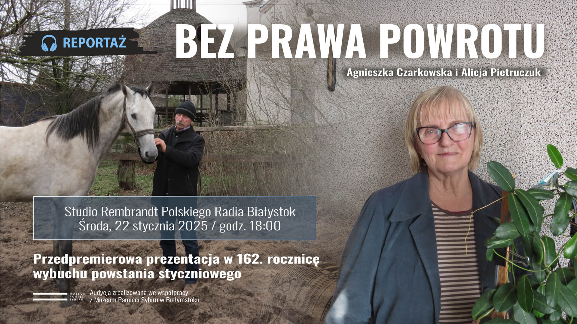 "Bez prawa powrotu" - prezentacja reportażu Agnieszki Czarkowskiej i Alicji Pietruczuk