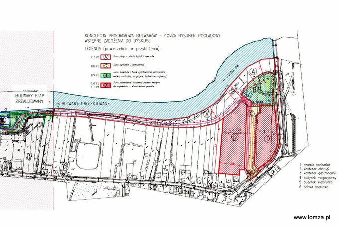 Łomża:  Bulwary nad Narwią będą dłuższe - mieszkańcy mogą doradzić jak je zmienić
