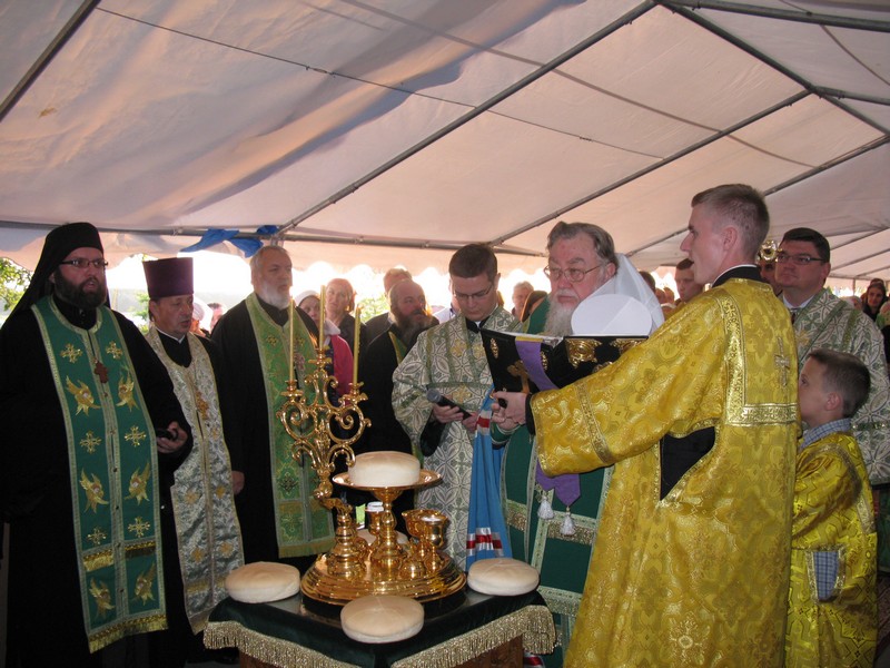 Uroczystości ku czci patronów prawosławnej pustelni w Odrynkach