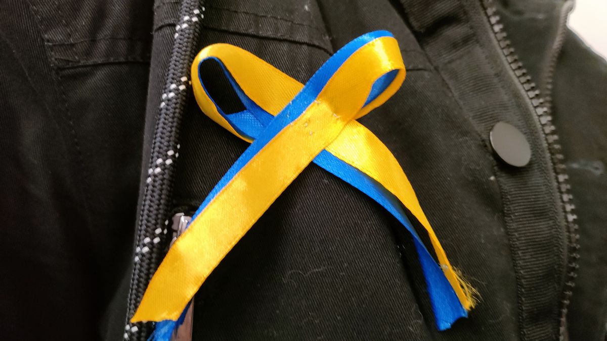 Ukraińcy mieszkający w Białymstoku wspierają walczących rodaków