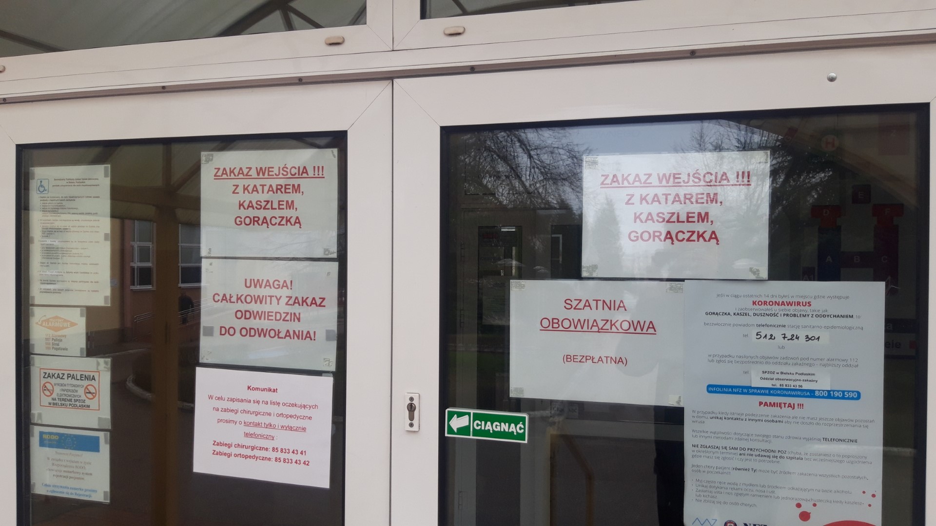 "Strach, puste ulice" - blisko 40 osób z koronawirusem w powiecie bielskim