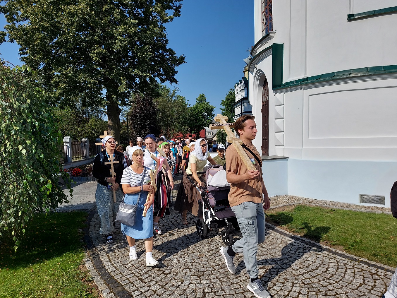 Pielgrzymi z Sokółki podążają na św. Górę Grabarkę 13.08.2022