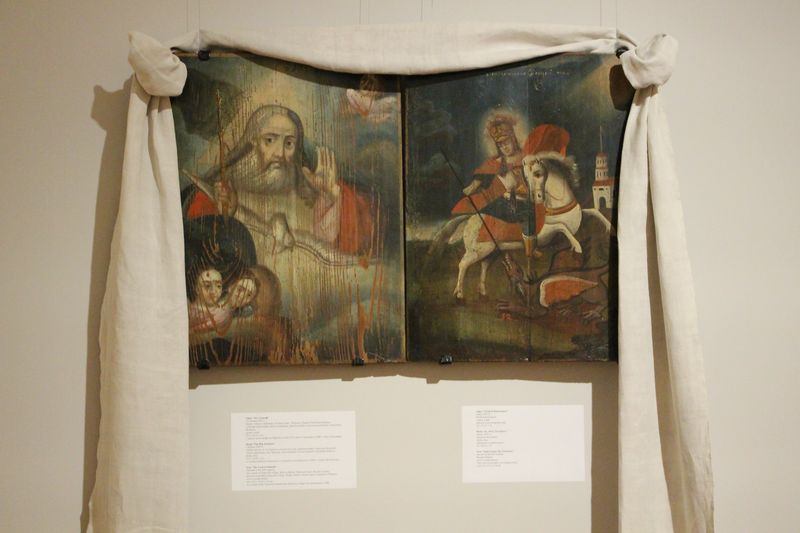 To dziedzictwo Białorusinów - w Muzeum Rolnictwa w Ciechanowcu można zobaczyć ludowe ikony