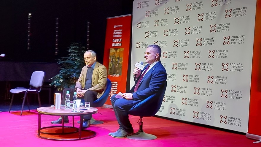 Prezentacja powieści Uładzimira Niaklajeva „Gai Ben Hinnom”