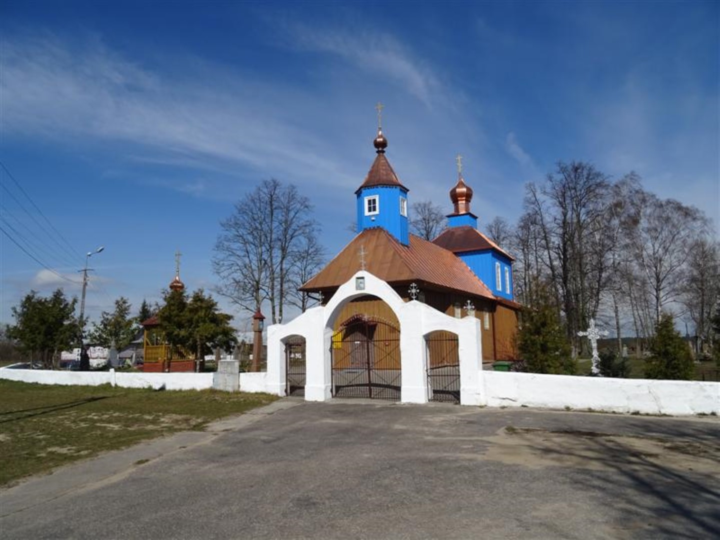 Remont cerkwi w Ploskach 5.04.2020