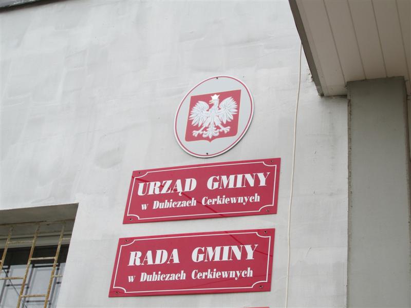 Najbliższe plany gminy Dubicze Cerkiewne 14.02.2017