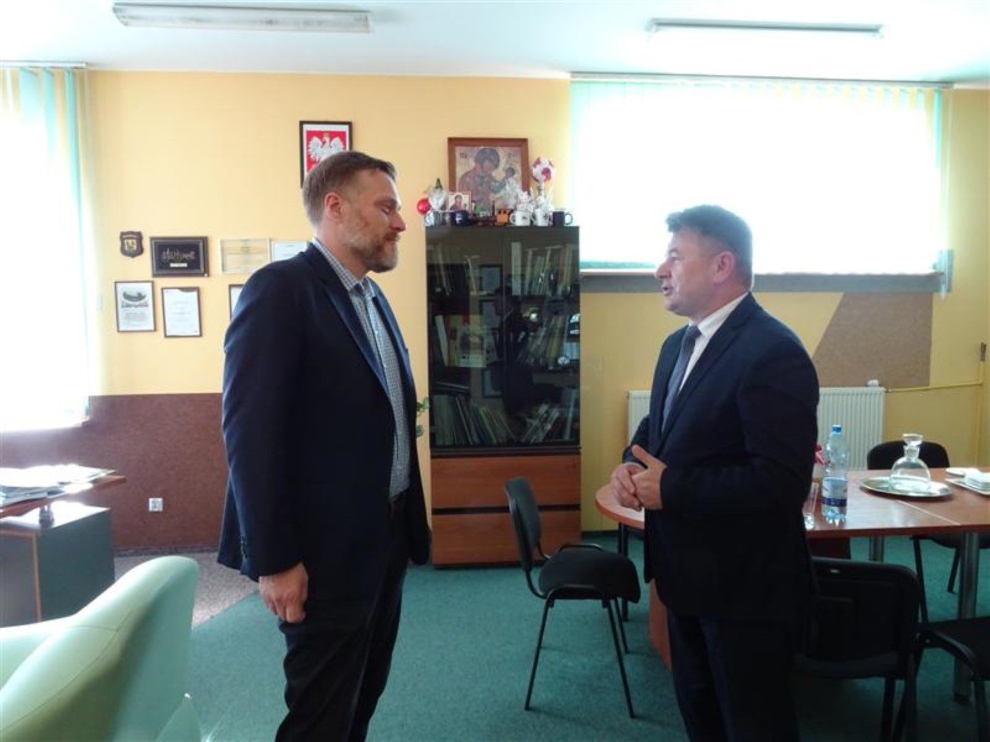 Poseł Adrian Zandberg z wizytą w Czyżach 13.09.2020