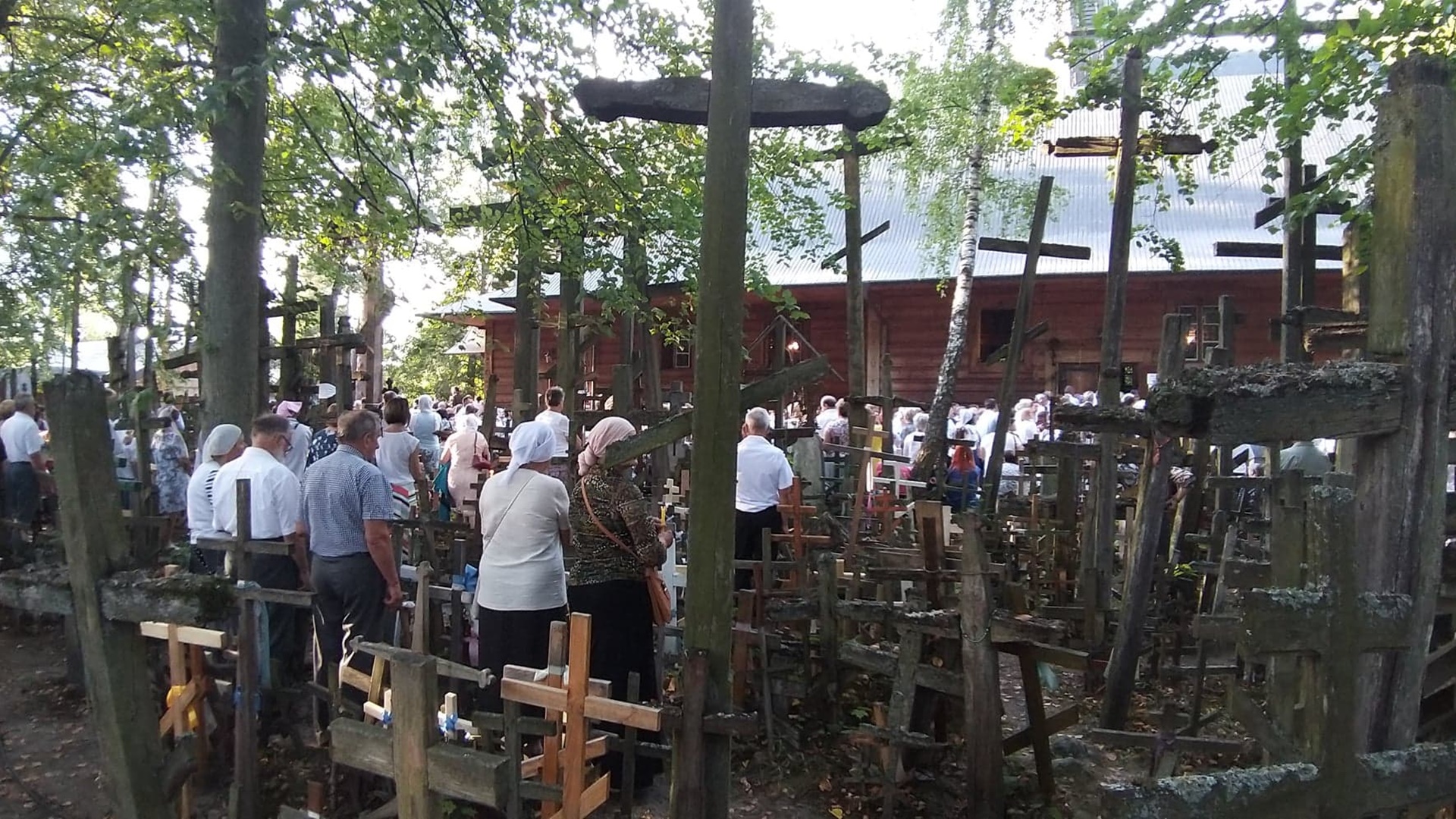 Święto patronalne jednej z cerkwi w sanktuarium na Grabarce
