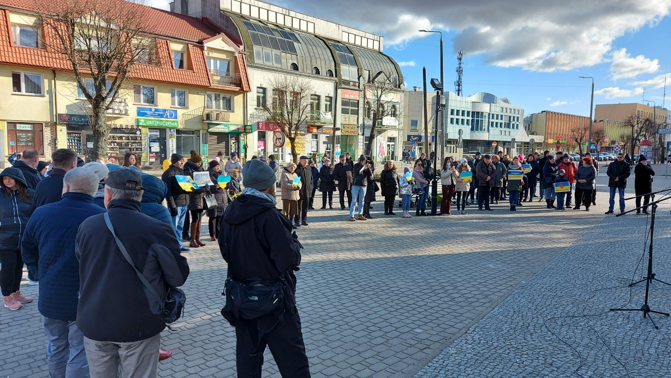 Uchodźcy z Ukrainy na Podlasiu 28.02.2022