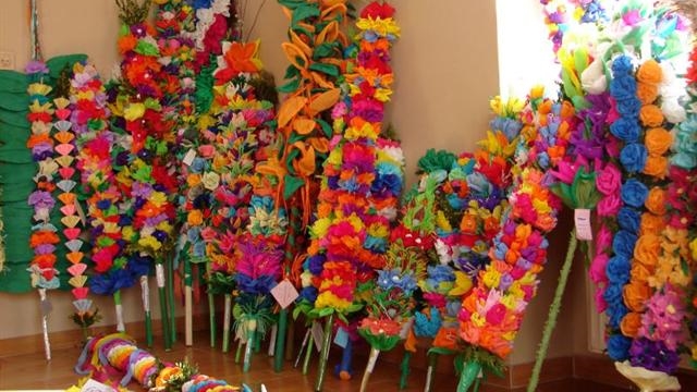 Rekordowa liczba palm wielkanocnych w konkursie zorganizowanym w Ciechanowcu