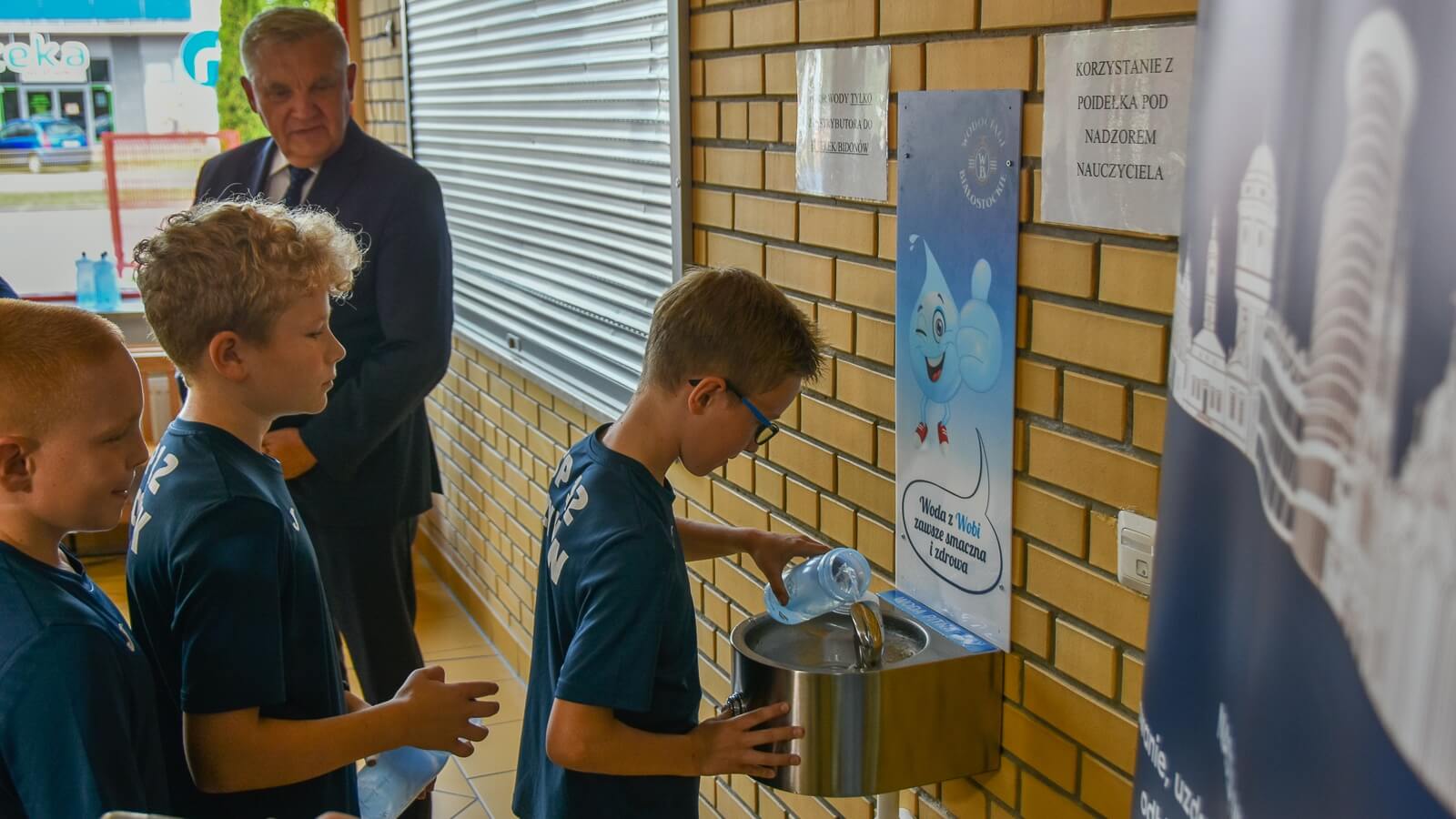 Poidełka w białostockich szkołach