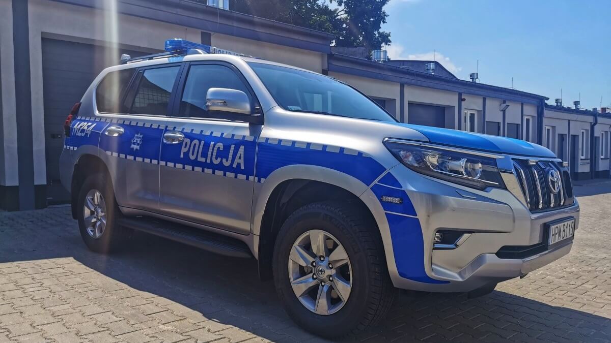 Dzięki dzielnicowemu łomżyńska komenda policji ma nowy radiowóz