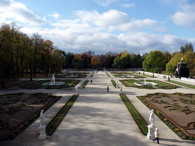 Barokowe ogrody wokół Pałacu Branickich